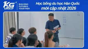 Học bổng du học Hàn Quốc mới cập nhật 2026