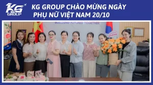 KG GROUP CHÀO MỪNG NGÀY PHỤ NỮ VIỆT NAM 20/10 – TÔN VINH NHỮNG “NÀNG THƠ” NHÀ KG