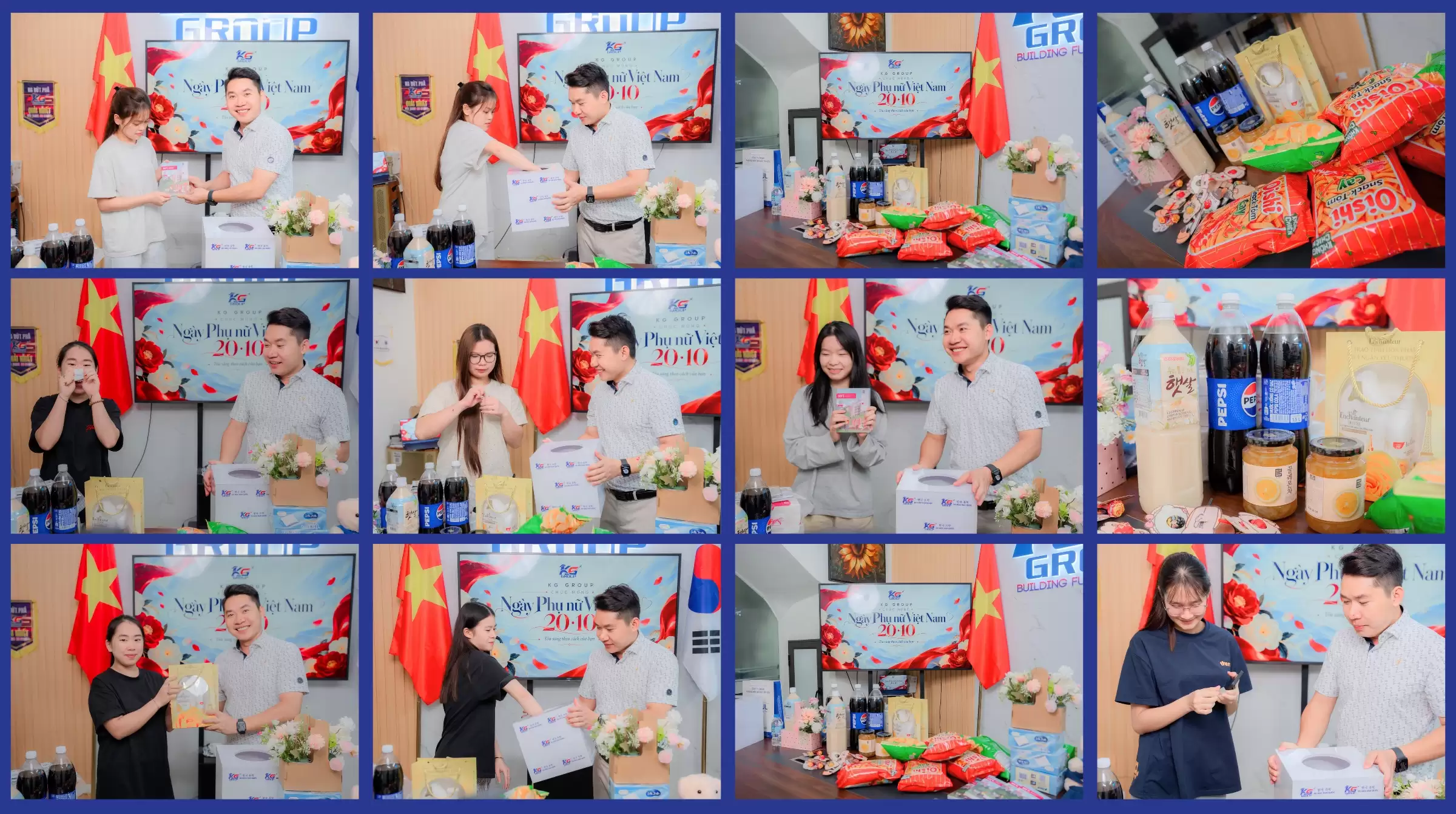 KG GROUP ĐÓN NGÀY 20/10 CÙNG MINI GAME BỐC THĂM NHẬN QUÀ 2 KG GROUP ĐÓN NGÀY 20/10 CÙNG MINI GAME BỐC THĂM NHẬN QUÀ